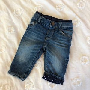 baby Gap Jersey-lined Jeans